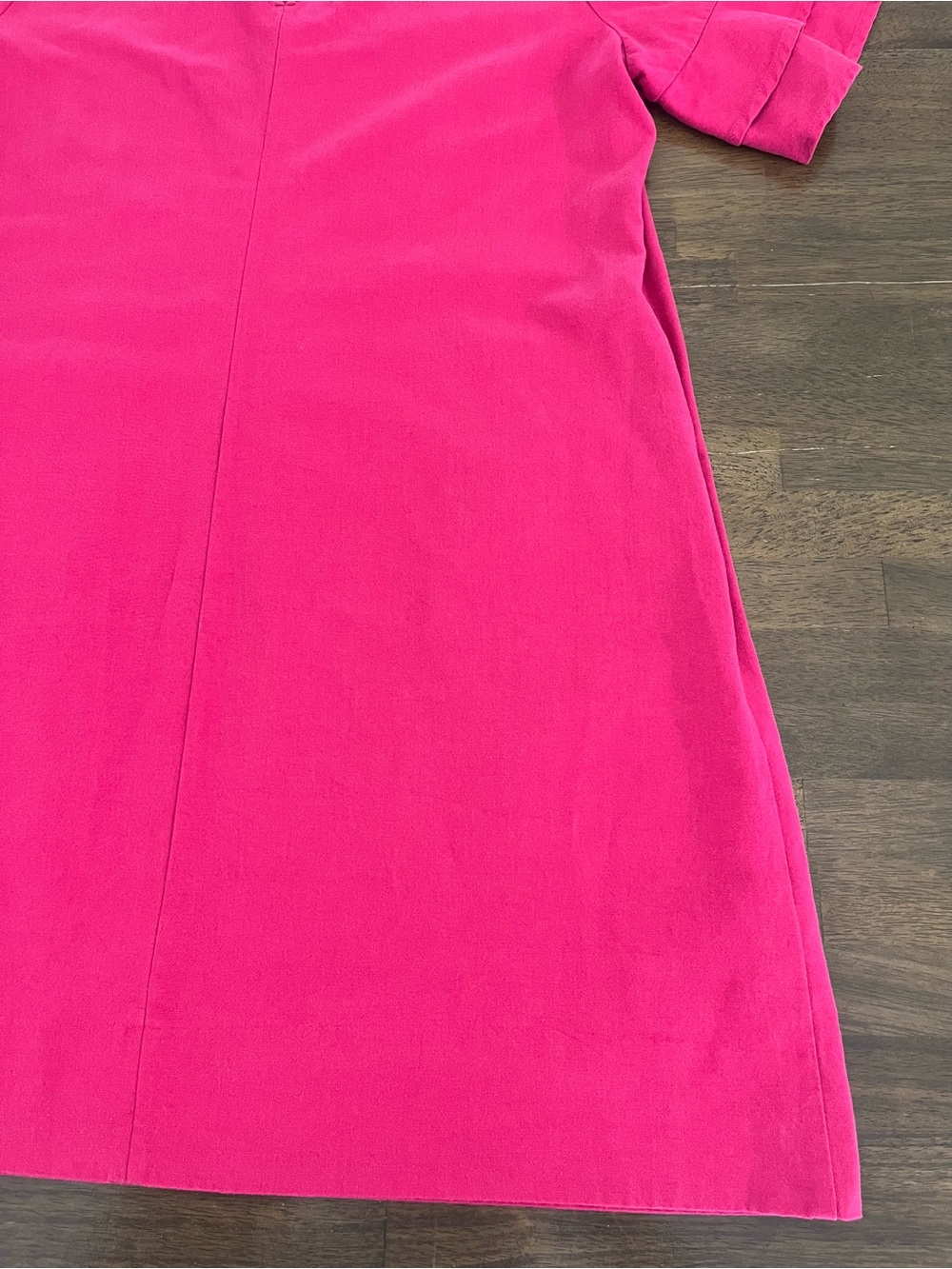 TOMMY BAHAMA WOMENS Dress LANAILETTE FLUTTER Sleeves PINK PAPAYA POCKETS Large - Picture 7 of 8